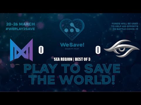 Game 1: NIGMA vs SECRET | WePlay Online Charity Tournament