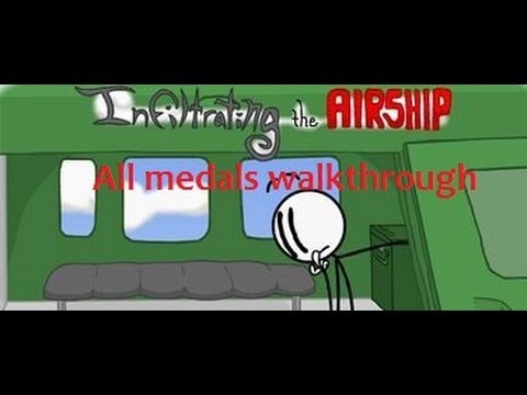 Infiltrating The Airship - All Medals