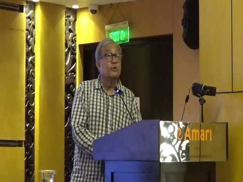 Emotional speech by human rights activist Mr. Nur Khan, member of the Commission on Disappearance...