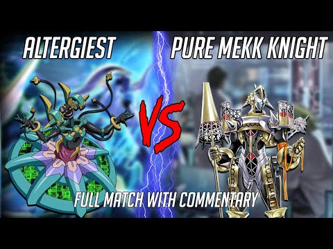 Yu-Gi-Oh! Pure Mekk Knight Vs Altergeist Online Feature Match Round 2 (June 2020)