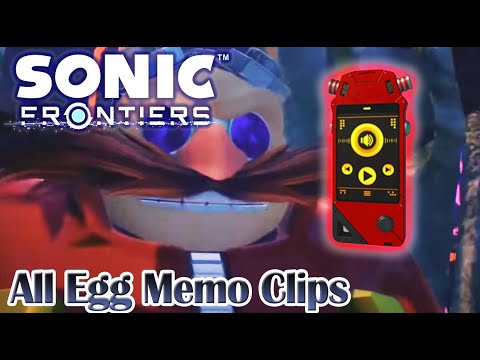 Sonic Frontiers - All Egg Memo Voice Logs