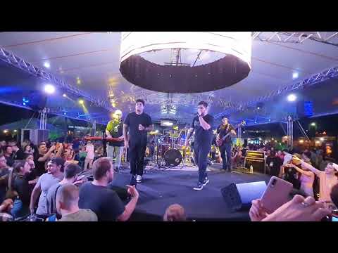 Mauro e Mateus na expo 2022 em Londrina