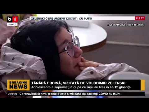 ȘTIRI B1 ORA 9.00 CU IRINA PETRARU - ZELENSKI, APEL LA PACE CĂTRE PUTIN_Știri B1_19 mar 2022