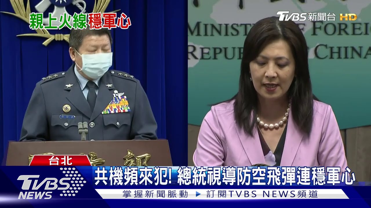 共機頻來犯! 總統視導防空飛彈連穩軍心