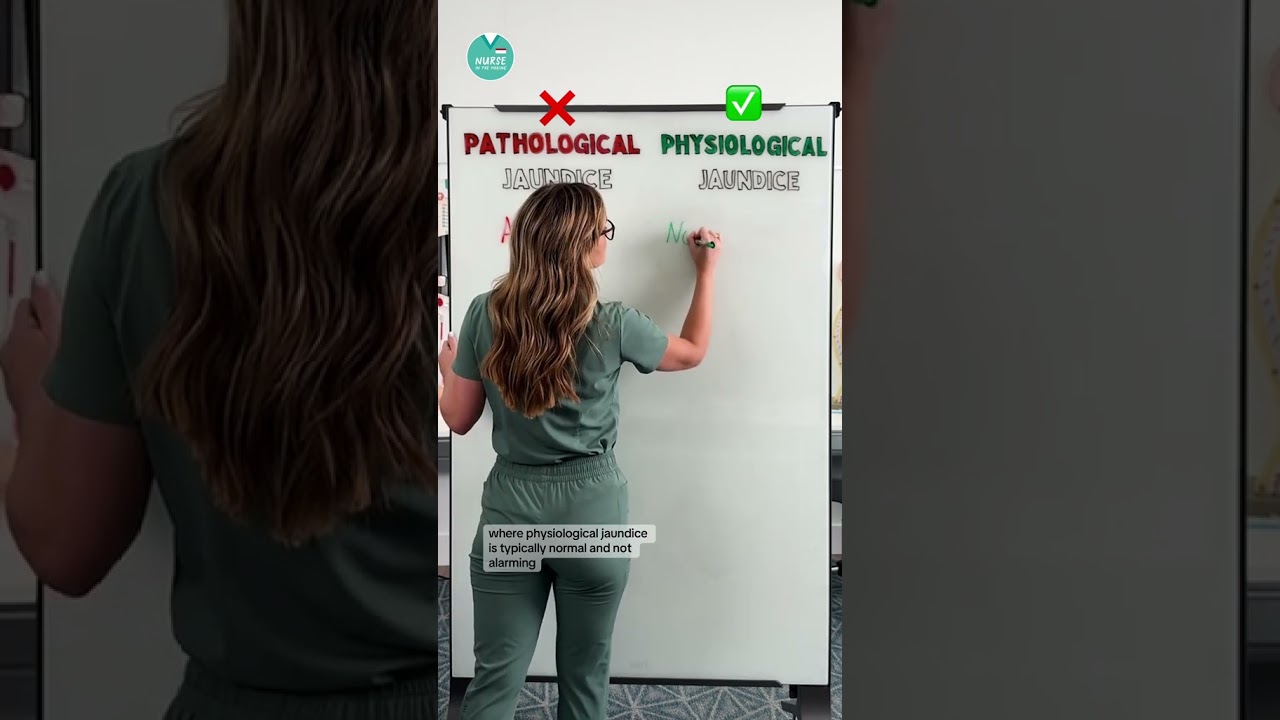 Jaundice in newborns 👶🏻 #RN #BSN #futurenurse