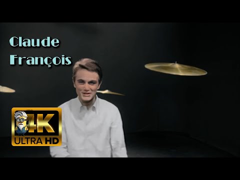 Claude François - Si J'Avais Un Marteau (1963) AI 4K Colorized Enhanced stabilized