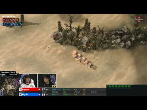 VSL SC2 - ByuN vs Impact [TvT] - 2017 S1 Team Match - Loser's Finals 5Set