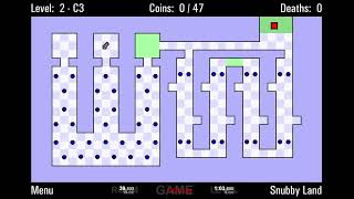 The World's Hardest Game 3 lvl2 paint% in 2:06.566