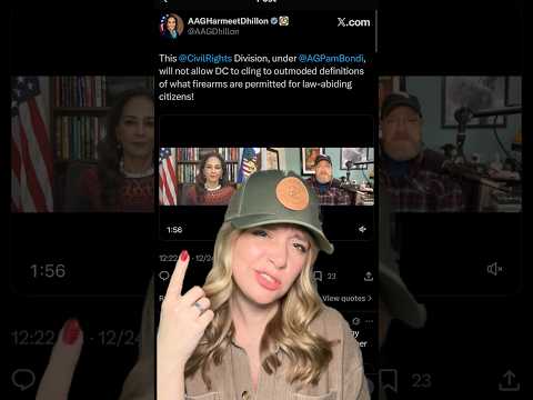 Hopefully She Is JUST Beginning!#shortsfeed #2ndamendment #shortsvideo #shorts Thumbnail