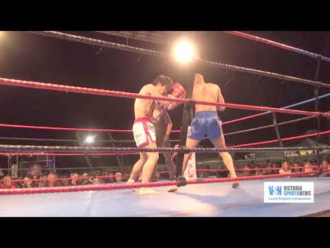 Kentaro Miyachi vs Suraj Banghar kickboxing fight - Summer Slugfest VII