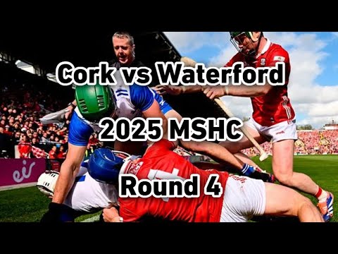 Cork vs Waterford 2025 Munster Senior Hurling Championship Round Robin Full Match
