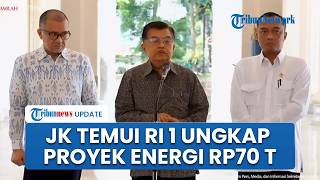Jusuf Kalla Temui Prabowo, Siap Bangun Tambahan PLTA & PLTG Dukung Penguatan Energi senilai Rp 70 T