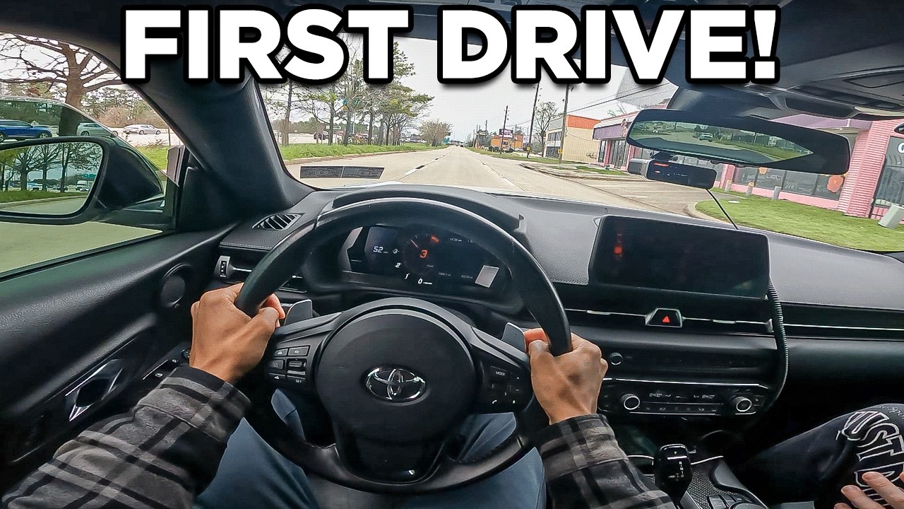 MY NEW CAR... FIRST DRIVE IN 2020 MK5 SUPRA! *HARD ...