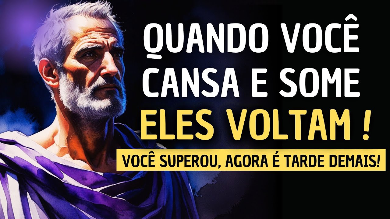 THIS IS WHAT THEY FEEL WHEN YOU DISAPPEAR - STOICISM