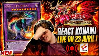 React exclu TCG de Konami : Blazing Dominion, un set à surveiller ?