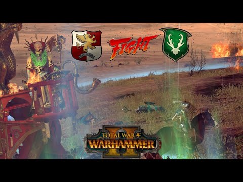 The Empire Captain And Volkmar, Buddies Till The End!!?// Wood Elves vs. Empire - TWWH2