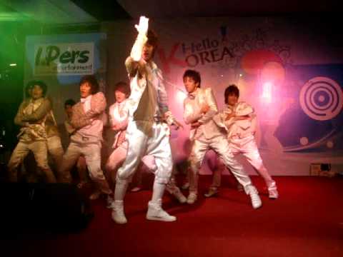 100123 ULZZang Cover Super Junior @ Hello Korea [Super Girl+Sorry Sorry]