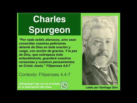 Filipenses 4,6-7. Devocional de hoy. Charles Spurgeon en español.