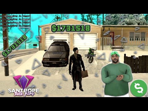 КАК Я ЗАРАБОТАЛ СТОЛЬКО ДЕНЕГ НА СЕРВЕРЕ SANTROPE RP (GTA SAMP MOBILE)
