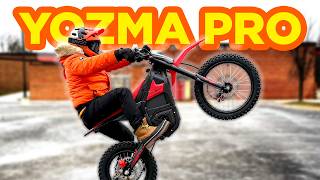 Yozma IN 10 Pro: 60v, Extended Swingarm, Bigger Tires, More Power