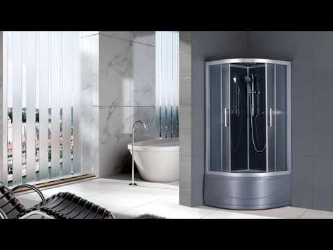 Душевая кабина Esbano Elegancia (ESG-90CRB) с крышей, 90x90x215 см 6