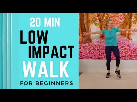Boost Your Energy: 20 MINUTES WALKING AT HOME | No Jumping or Squats!