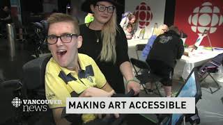 Accessible Art Featured On CBC News Vancouver