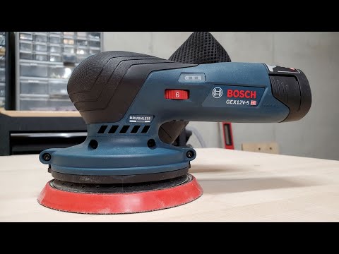 Bosch 12V Cordless Brushless 5" Random Orbital Sander Review