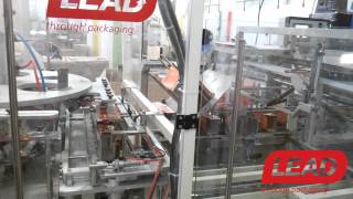 LEAD TECHNOLOGY - Integration Line. 4 side seal sachet in display box