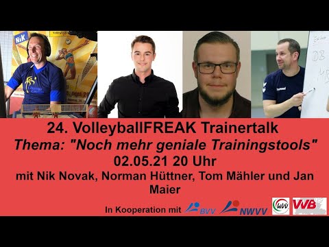 24. VolleyballFREAK Trainertalk - mehr geniale Trainingstools
