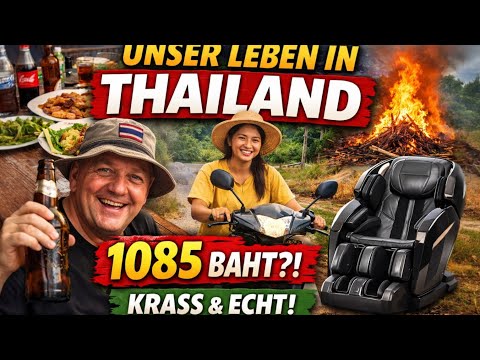🔥 1085 Baht for this day?! 😳 This is what our real life in Thailand looks like! 🇹🇭