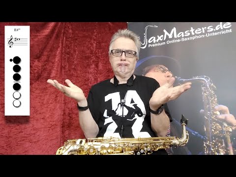 F#Durtonleiter,- Ton für Ton, einfach & simpel erklärt (mit Griffbild) Saxophon Praxis Tipps