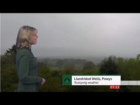 Weather images of the morning, rain for some at last (UK) - BBC - 1st May 2022