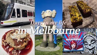 【Melbourne Vlog】BTSラッピングトラム/TREASUREメンバーが行ったカフェ/屋外美術館/街ブラ/Days in my life in Melbourne! ᴀᴜ