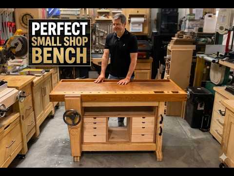 The Ultimate Small Shop Workbench: With Leg & Wagon Vises