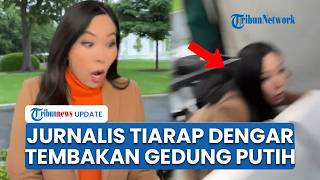 Detik-detik Reporter Siaran Langsung Tiarap Ketakutan saat Dengar Rentetan Tembakan di Gedung Putih