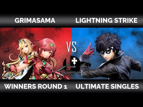 MetroSmash #9: SSBU – Winners R1 — GrimaSama (Pyra / Mythra) vs Lightning Strike (Joker)
