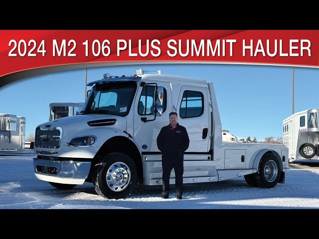 Preview image of 2024 Freightliner M2 106 Plus Summit Hauler youtube video