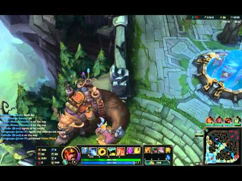 Jarvan top league of legends, getting fed in 2 minutes
