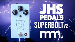 Video thumbnail for MusicMaker Presents - JHS SUPERBOLT V2: Supro Gain In A Box! @jhspedals by Musicmaker