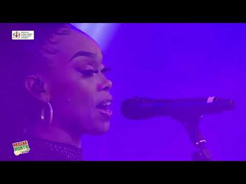 Sizzla  Live performance.  with 34 piece orchestra for Reggae Month and Black History month