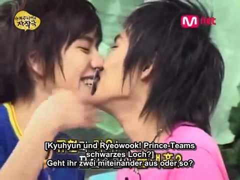 Super Junior - Kissing Game 2006 Teil 1 German Sub