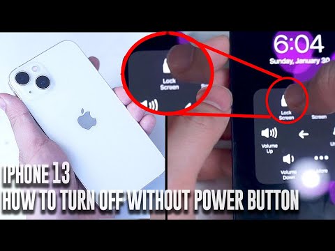 iPhone 13 How to Turn off without power button