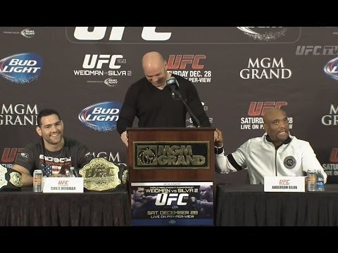 UFC 168: Pre-Fight Press Conference Highlights