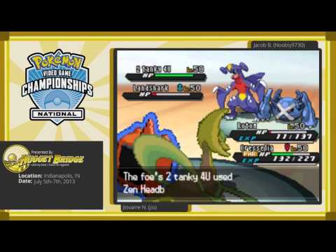 VGC '13 US Nationals Side Event: Jiovaine N. (jio)  vs Jacob B. (Noobly9730)