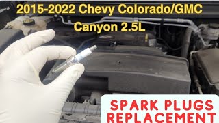 2015-2022 Chevy Colorado & GMC Canyon 2.5L spark plug replacement