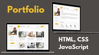 Responsive Portfolio | Portfolio HTML CSS with Source Code | Portfolio using JavaScript