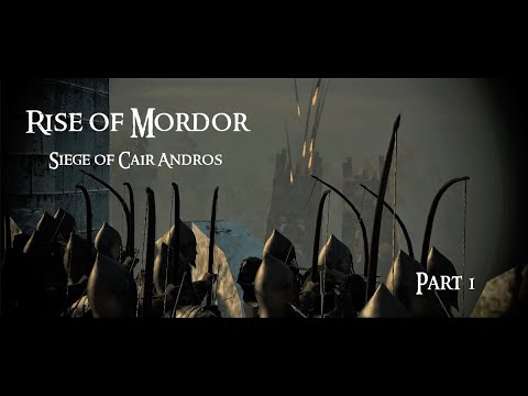 Rise of Mordor | Attila Total War | Siege of Cair Andros | Part 1 | Cinematic Battle