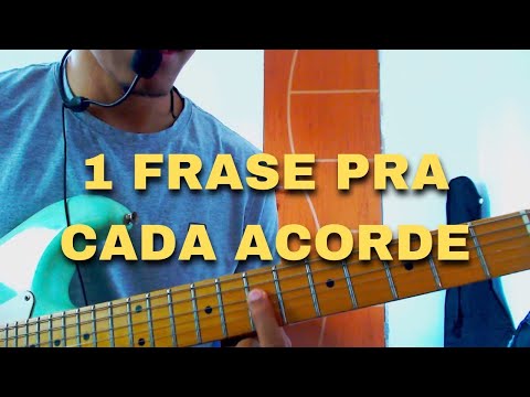 HOW TO CREATE PHRASES ON THE GUITAR