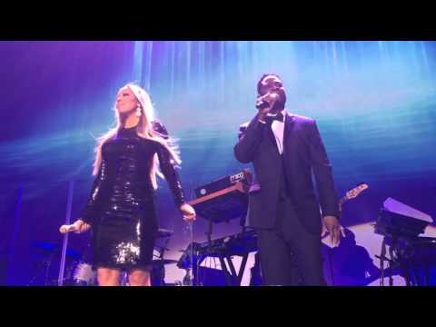 Mariah Carey & Trey Lorenz  'I'll Be There' at the Qatar Airways Hollywood Gala Dinner.